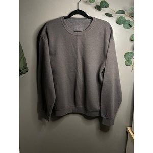 Grey Brown Fruit Of The Loom Sweatshirt